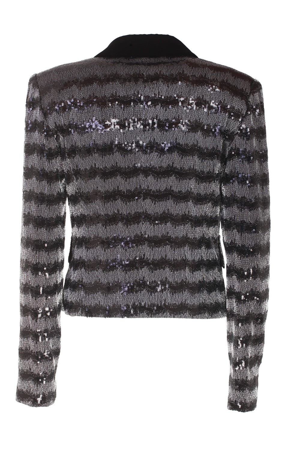 shop EMPORIO ARMANI Saldi Giacca: Emporio Armani giacca motivo chevron con paillettes all over e revers in velluto.
Tessuto con paillettes.
Motivo chevron bicolore.
Monopetto.
Revers in velluto.
Sottopatta in raso.
Bottoni rivestiti in velluto.
Tasche laterali.
Fodera in raso.
Composizone: 100% Poliammide.
Fabbricato in Cina.. H4NG1N E9924-099 number 5320477